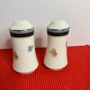 Elegant Noritake Enchanteur Salt and Pepper Shakers